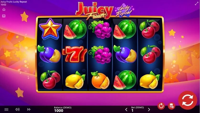 Фриспины в слоте Juicy Fruits